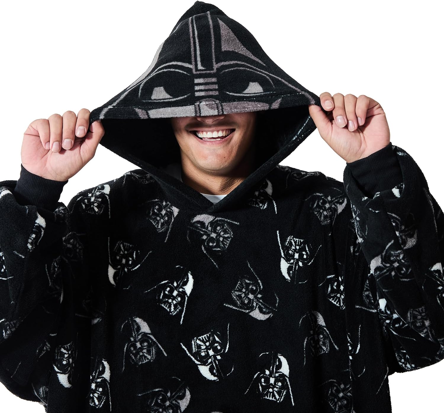 Star Wars Darth Vader Hooded Wearable Oversize Blanket for Fans