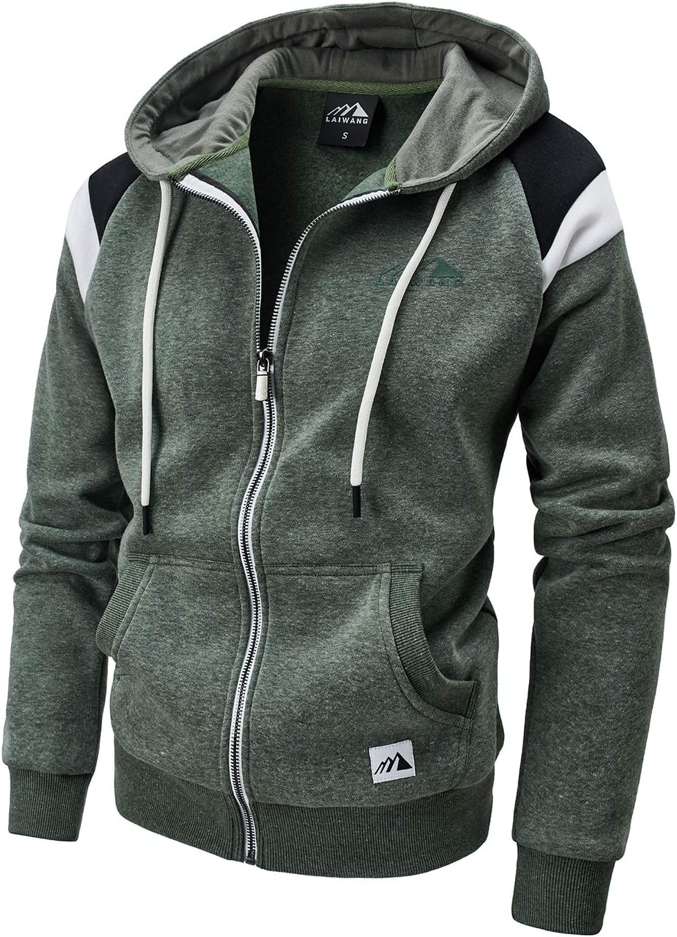 Men's Full Zip Fleece Hoodie for Stylish Warmth and Comfort