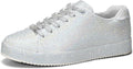Sparkly Bling Rhinestone Fashion Sneakers for Women - Wedding Ready