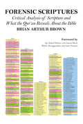 Forensic Scriptures: Critical Analysis of Scripture and What