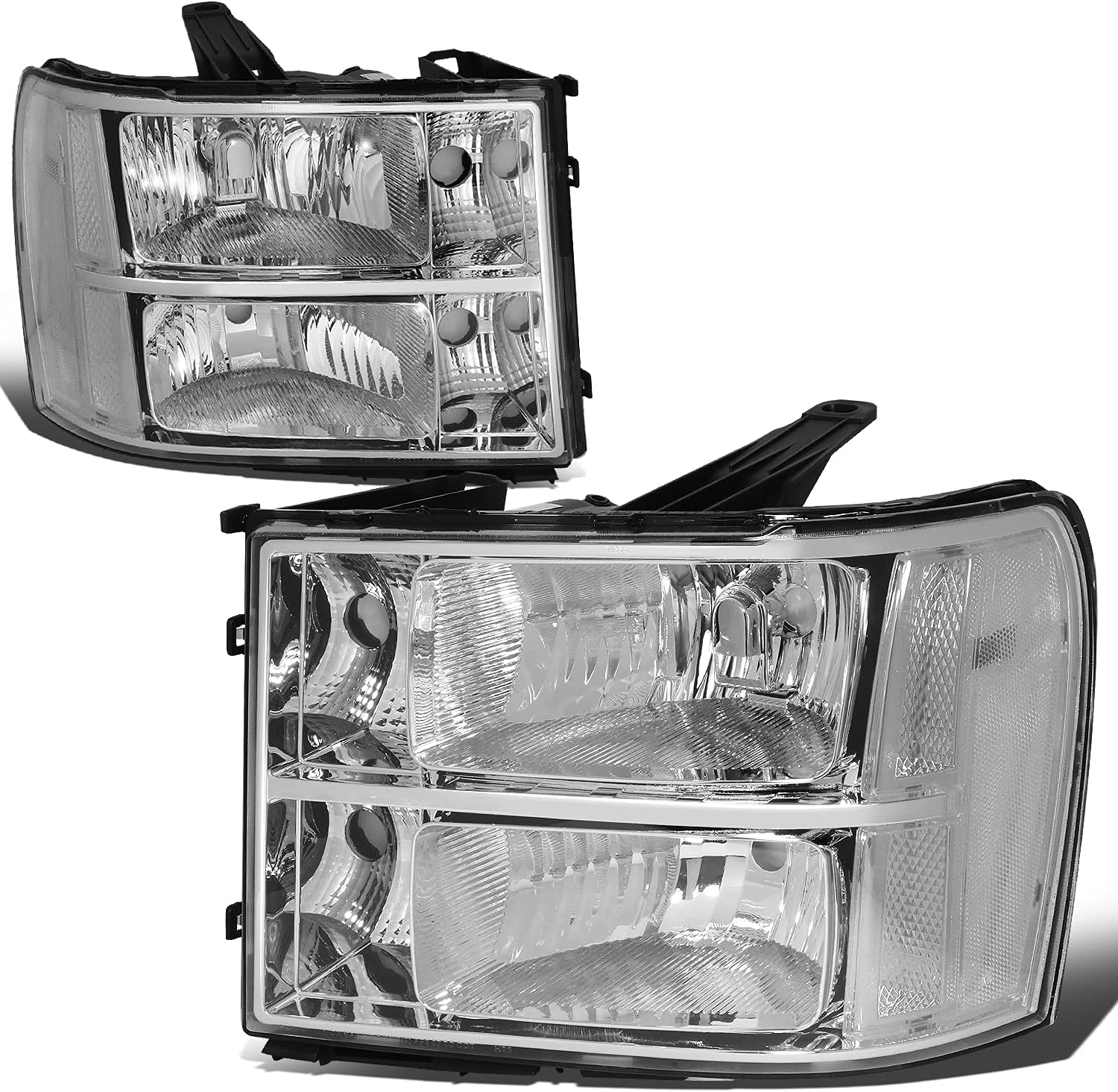 DNA MOTORING Headlight Assembly for 07-13 GMC Sierra Models