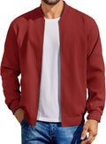 COOFANDY Men's Cotton Bomber Jacket Lightweight Flight (Style PT3D)