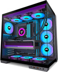 H1 ATX PC Case with 7 PWM ARGB Fans and Dual Cavity Design