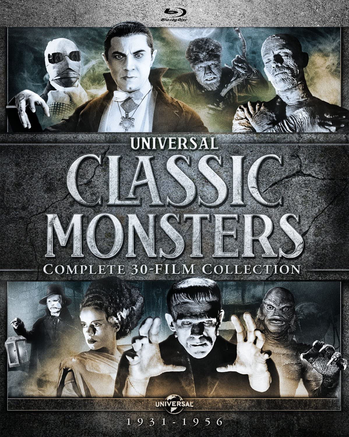 Universal Classic Monsters Complete 30-Film Collection Review