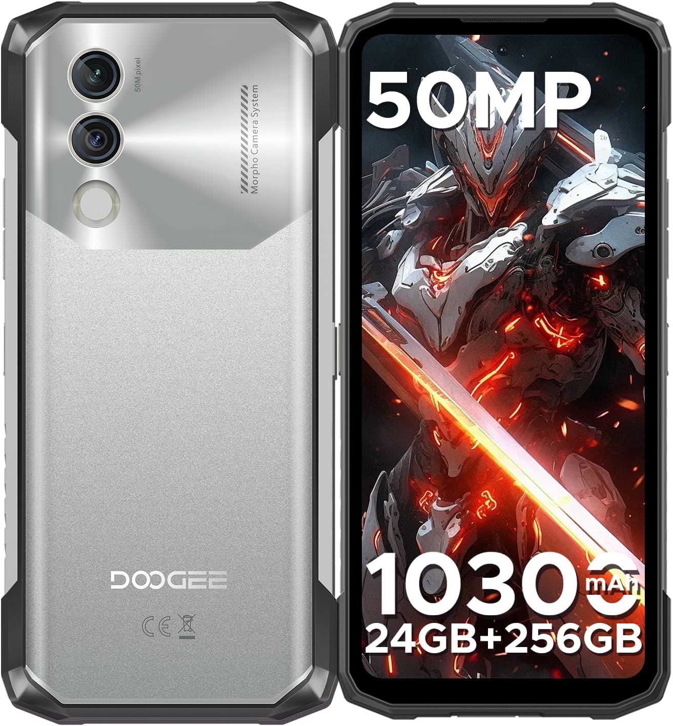 DOOGEE Blade10 Power Rugged Smartphone with 10300mAh Battery