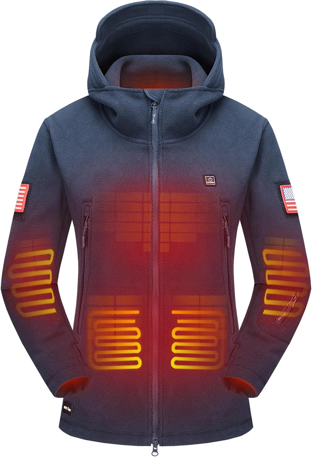 DEWBU Heated Jacket Polar Fleece with 12V Battery Pack Review