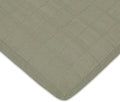 Muslin Baby Bassinet Sheets for Girls & Boys - Matcha Green