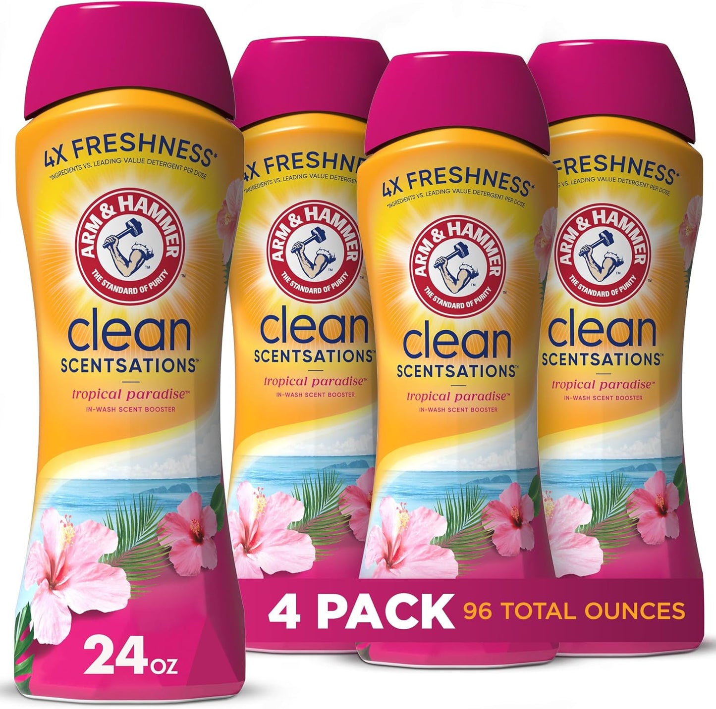 Long-lasting Tropical Bliss Boost x4