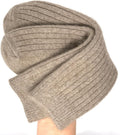 Organic Mongolian Cashmere Bed Socks - Un-dyed Natural Warmth