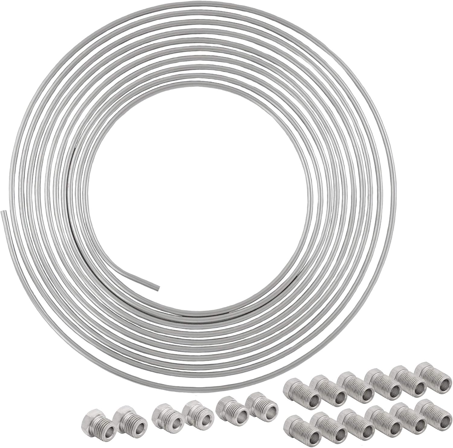 25 ft Stainless Steel Brake Line Replacement Tubing Kit Review