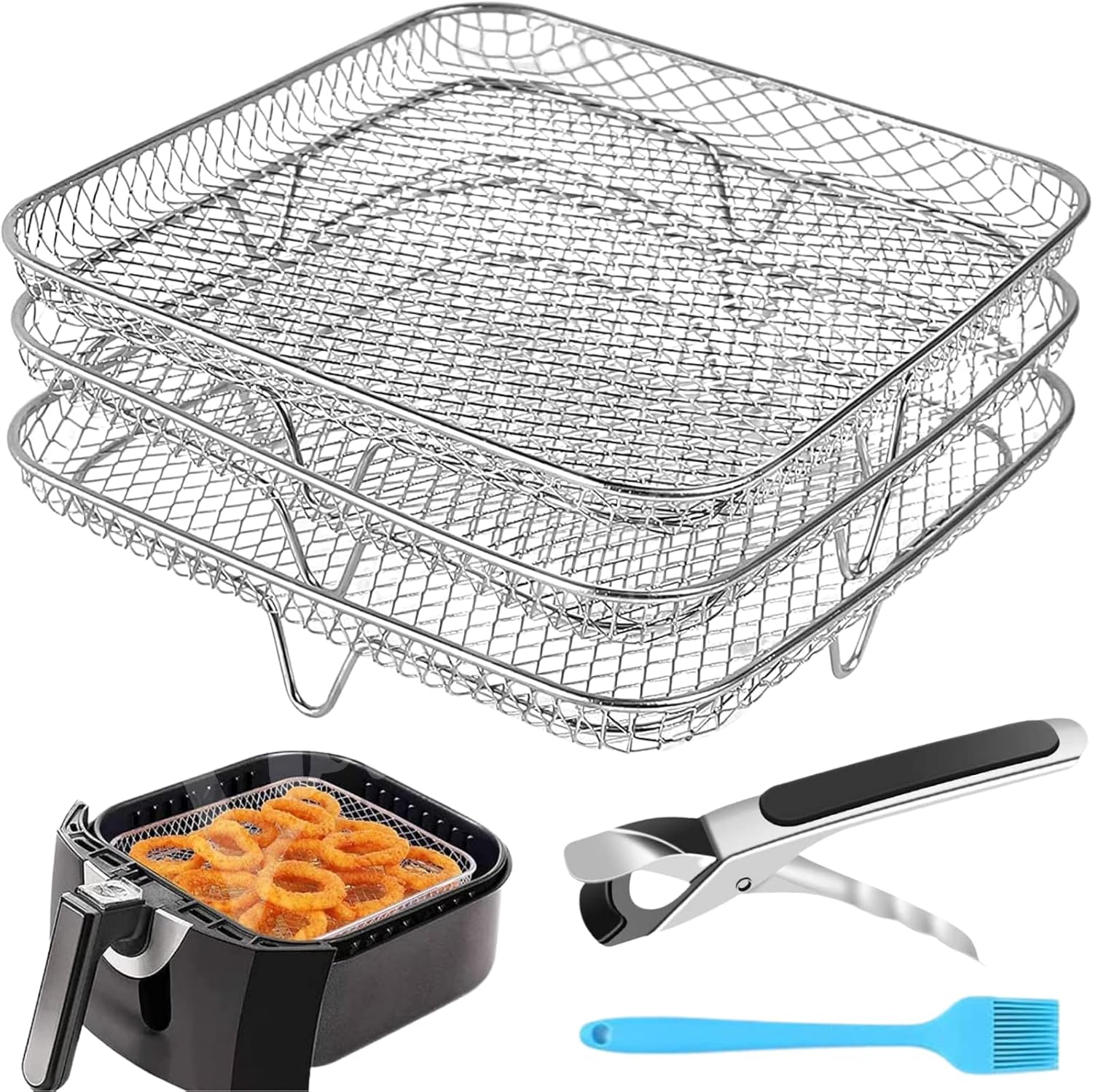 304 Stainless Steel Dehydrator Racks - Upgrade Your Air Fryer!