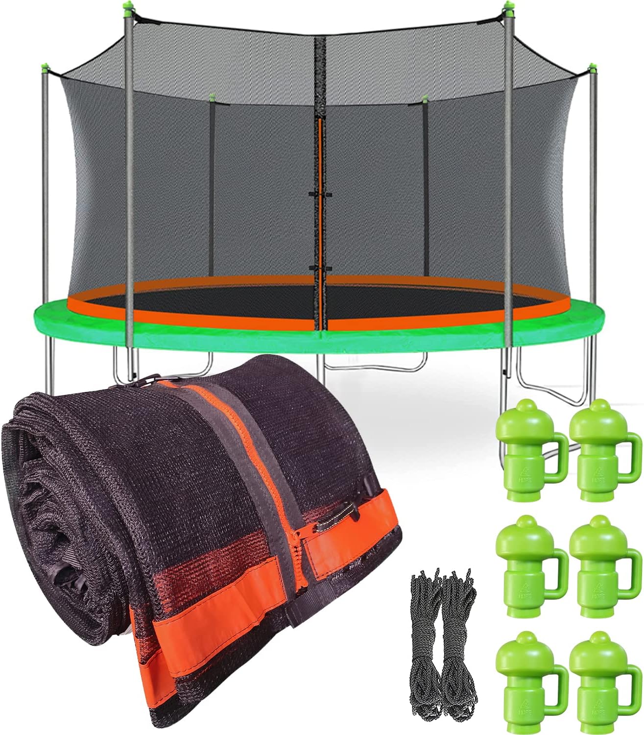 15 ft Round Trampoline Net Replacement for Safety and Durability