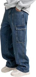 Mens Baggy Jeans for Men Women Y2k Skater Vintage Cargo Pants
