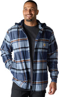Carhartt Men's Rugged Flex Relaxed Fit Fleece-Lined Hooded Shirt Jac