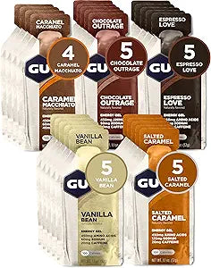 GU Energy Original Sports Nutrition Energy Gel Variety Pack 24-Count