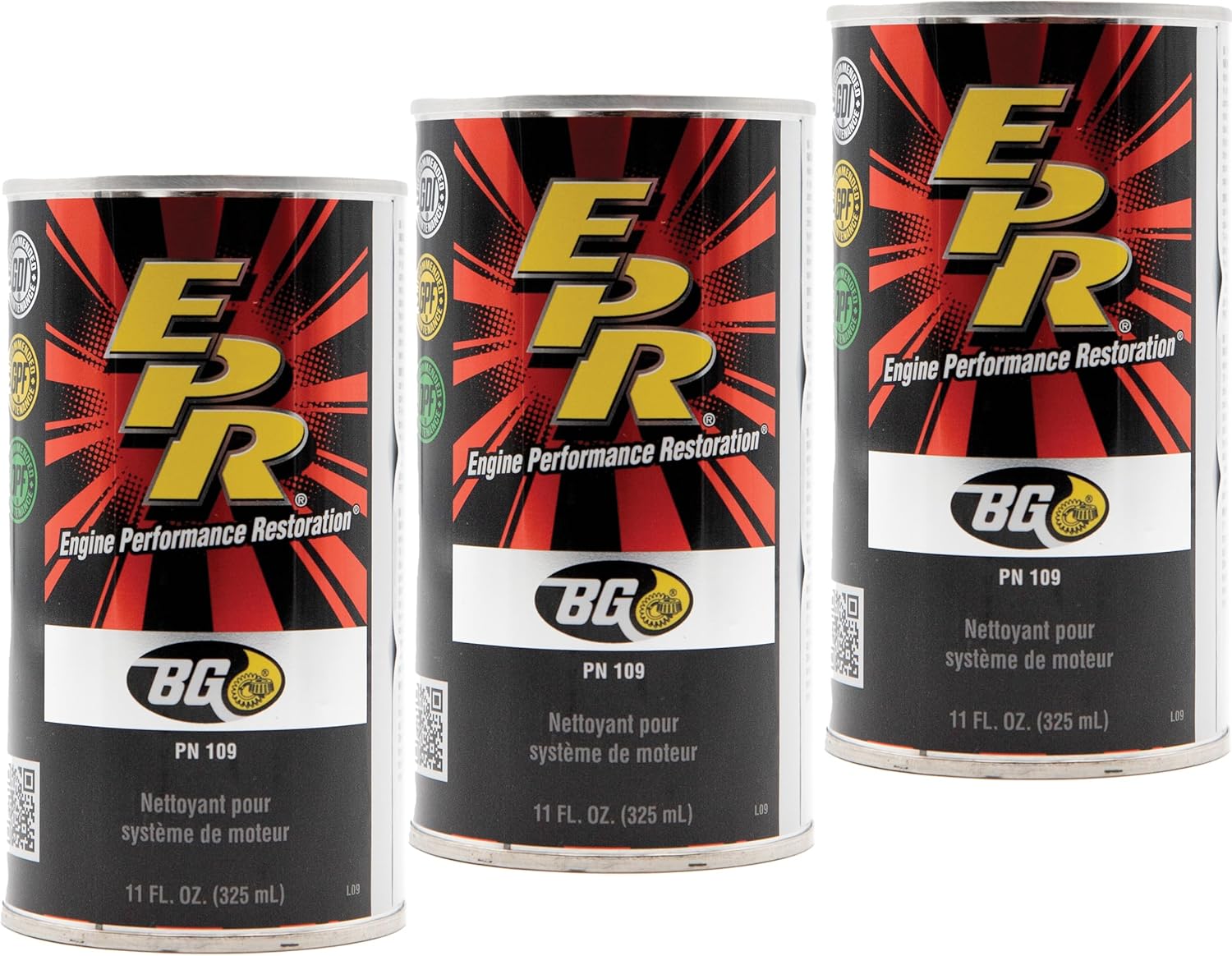 BG EPR Engine Performance Restoration - 3 Cans for Optimal Care