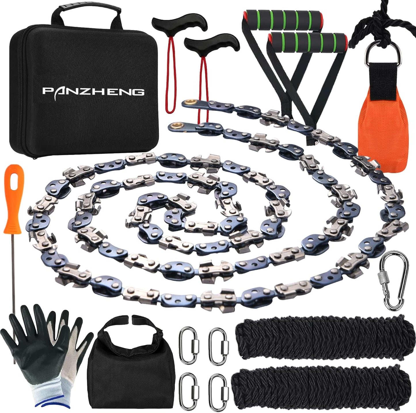 56 inch Rope Saw for High Limb Cutting - Safe Ground Operation