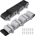 Boating Vertical Fishing Rod Holders 2 Pack - Compact 8-Rod Storage