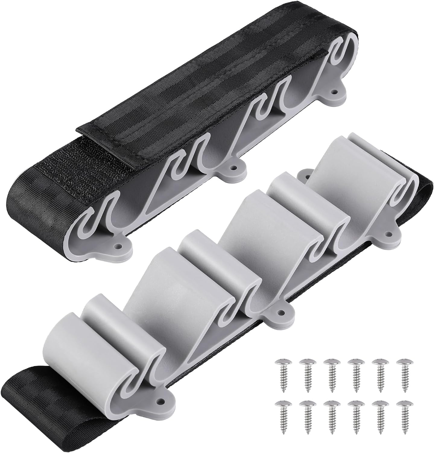 RunNico 2-Pack Vertical Fishing Rod Holders - Secure Boat Storage