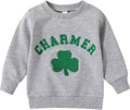 Christmas Outfit Toddler Baby Girl Pink Sweatshirt Long Sleeve