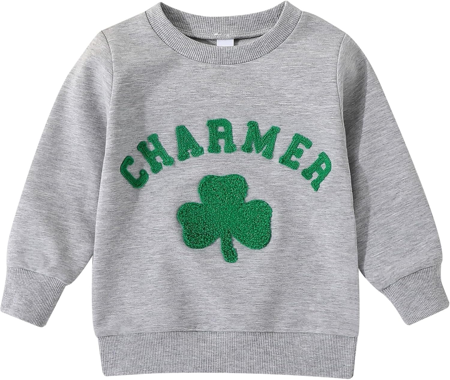 Pink Santa Crewneck Baby Sweatshirt - Cozy Xmas Style