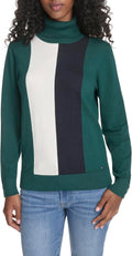 Long Sleeve Turtleneck Sweater for Women by Tommy Hilfiger