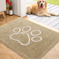 Door Mat for Muddy Dog Paws 40x32 - Ultra Absorbent Chenille Mat