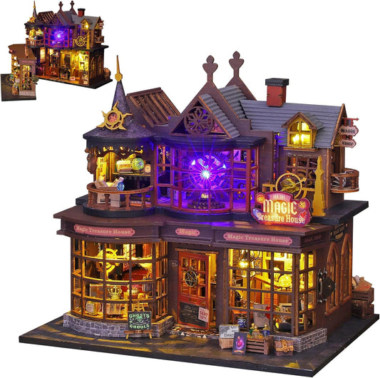 DIY Miniature House Kit for Creative Crafts and Home Decor