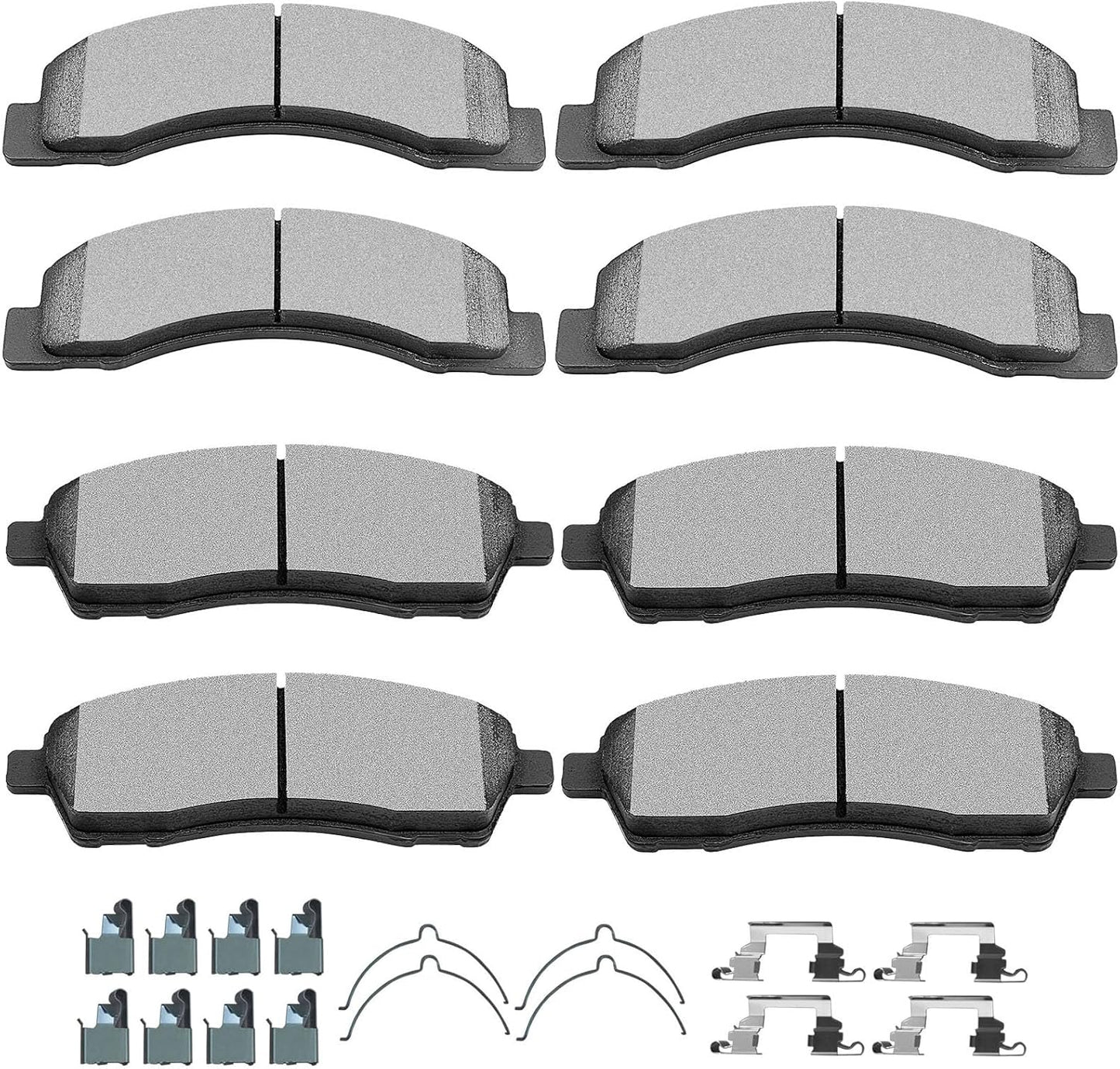 SCITOO Ceramic Brake Pads Kits for Ford Excursion & F-Series