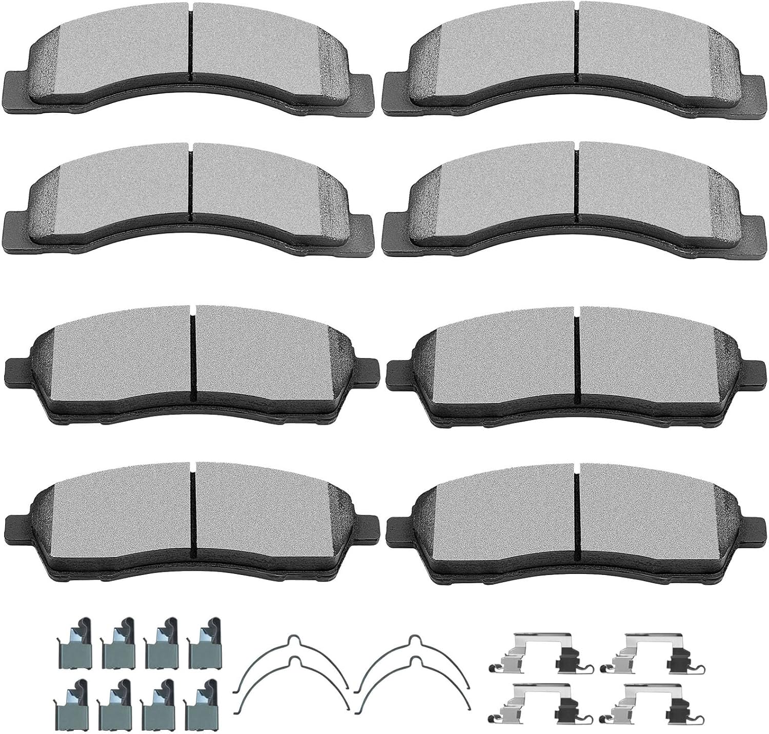 SCITOO Ceramic Brake Pads Kits for Ford Excursion & F-Series