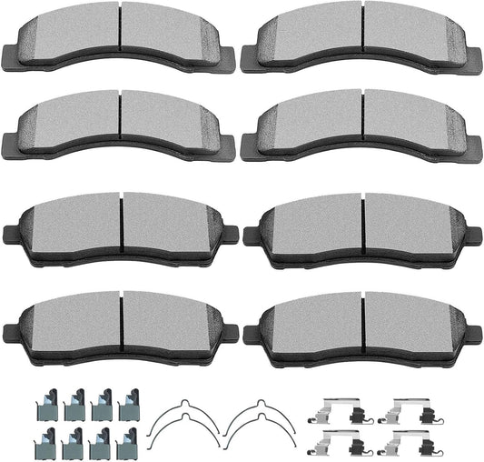 SCITOO Ceramic Brake Pads Kits for Ford Excursion & F-Series