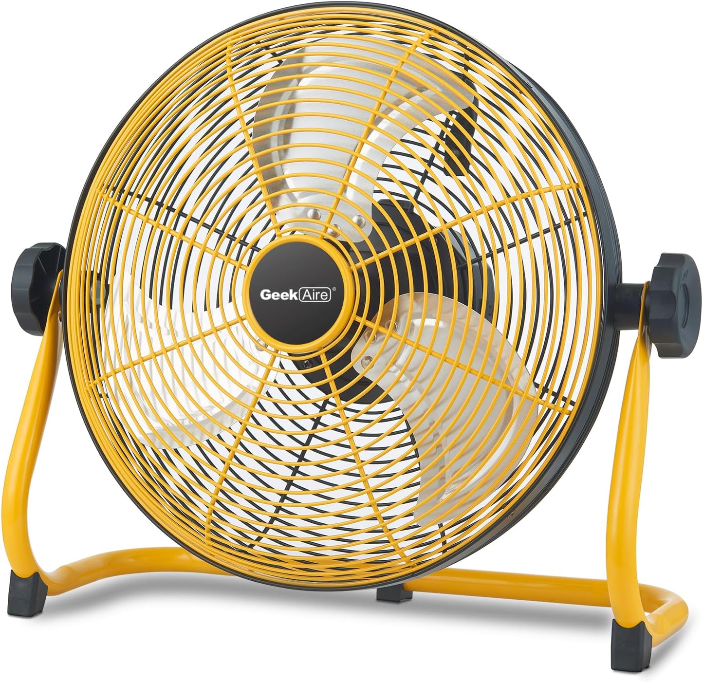 Geek Aire 12 Portable Metal Blade Fan: 20h Run Time!
