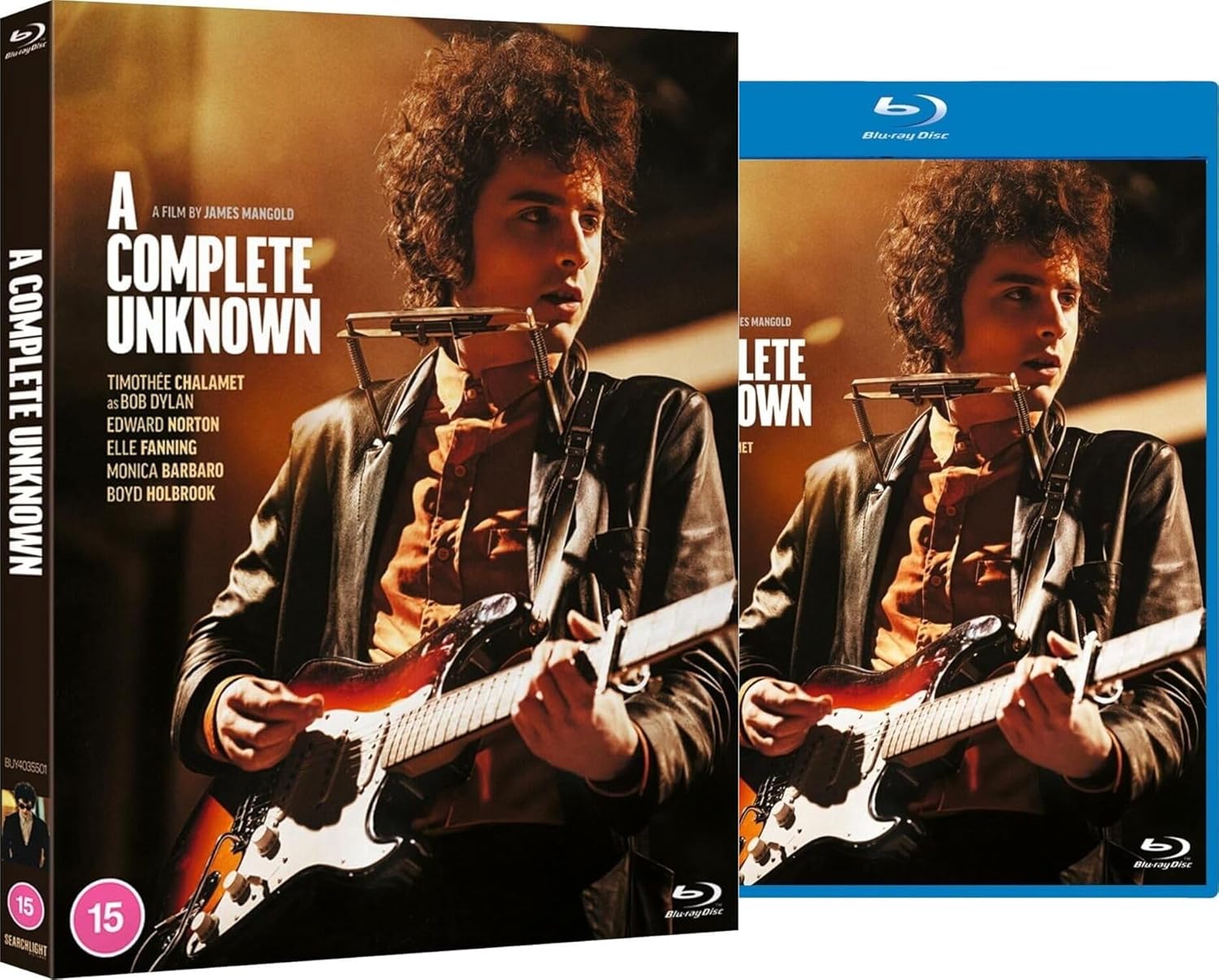 A Complete Unknown Blu-ray with Bonus Features for Movie Lovers