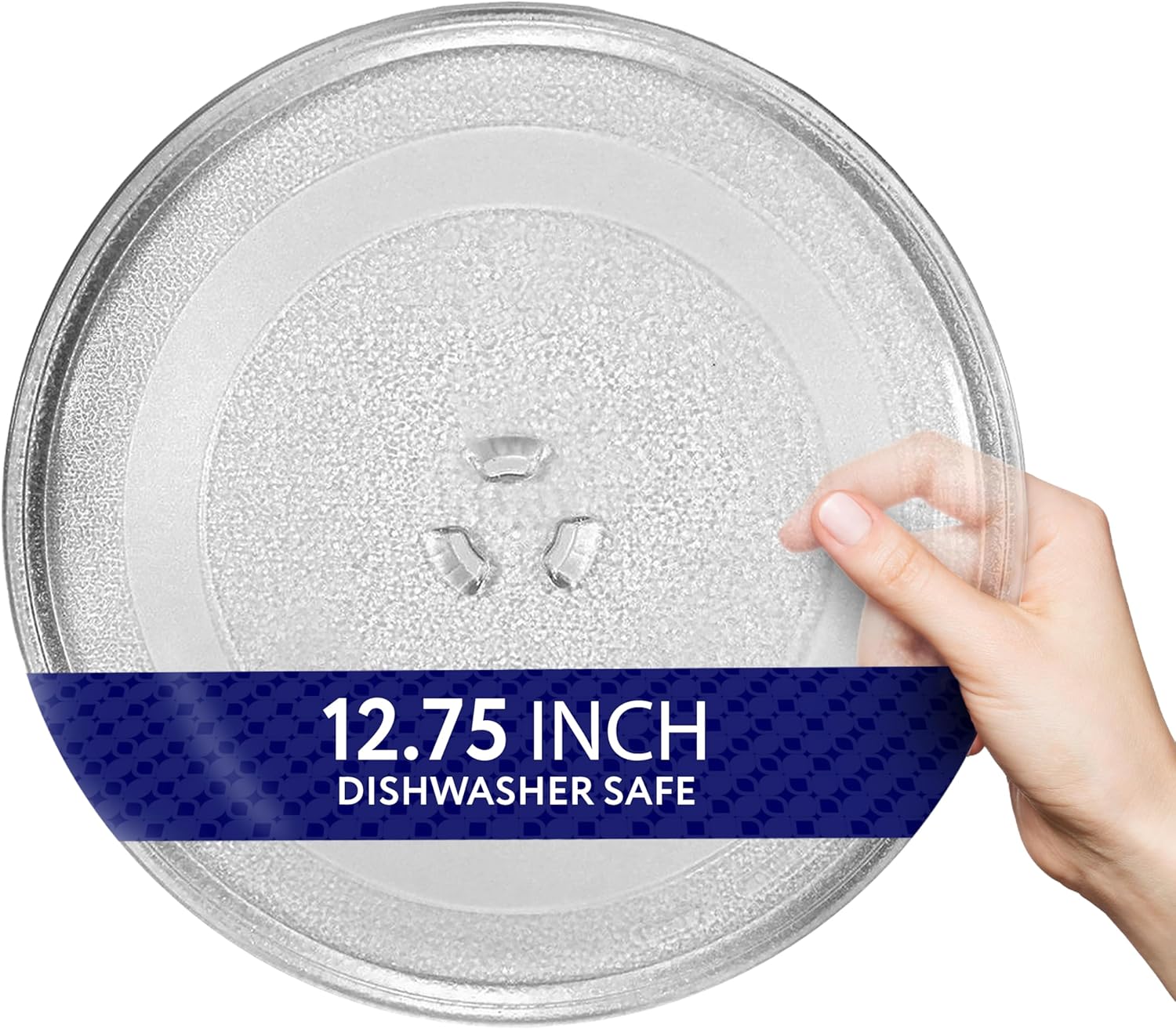 Premium 12.75 Microwave Glass Plate Replacement - Compatible with Sears, Kenmore, LG - Exact Fit!
