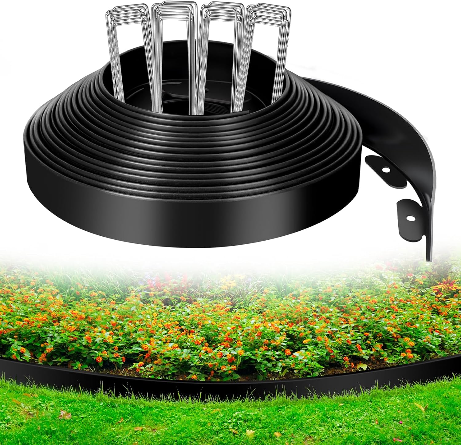 Flexible Landscape Edging for Lawn and Garden Borders