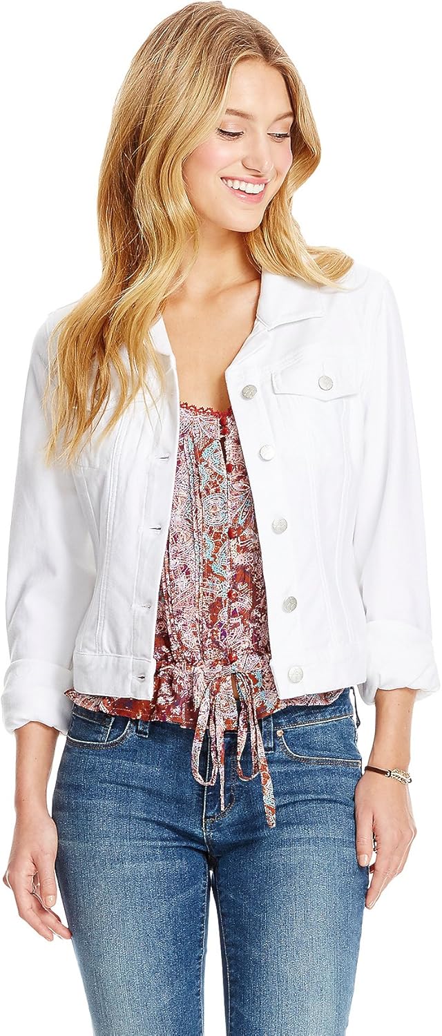 Pixie Classic Feminine Fit Crop Jean Jacket for Stylish Women