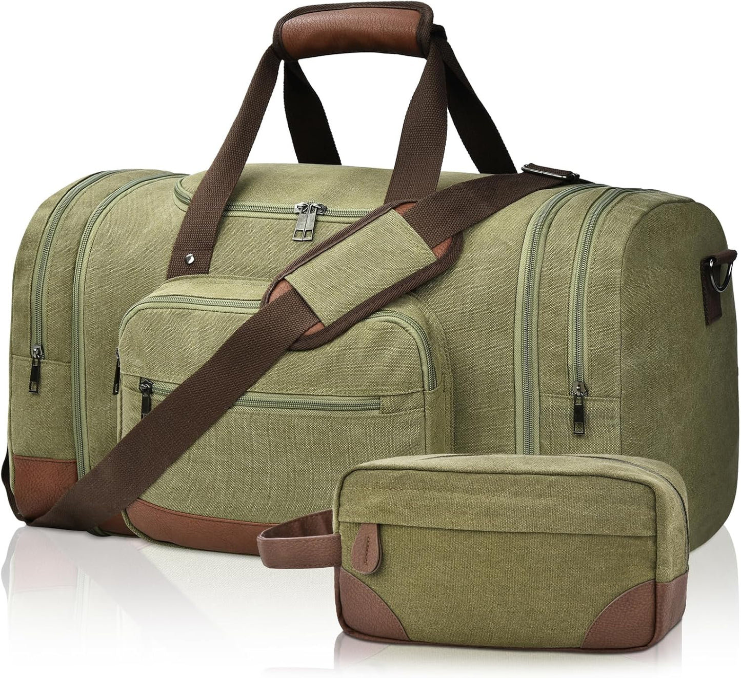 Litvyak Duffle Bag for Travel - Versatile Canvas Carry On