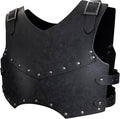 HiiFeuer Medieval Faux Leather Chest Armor - Retro Mercenary Vest