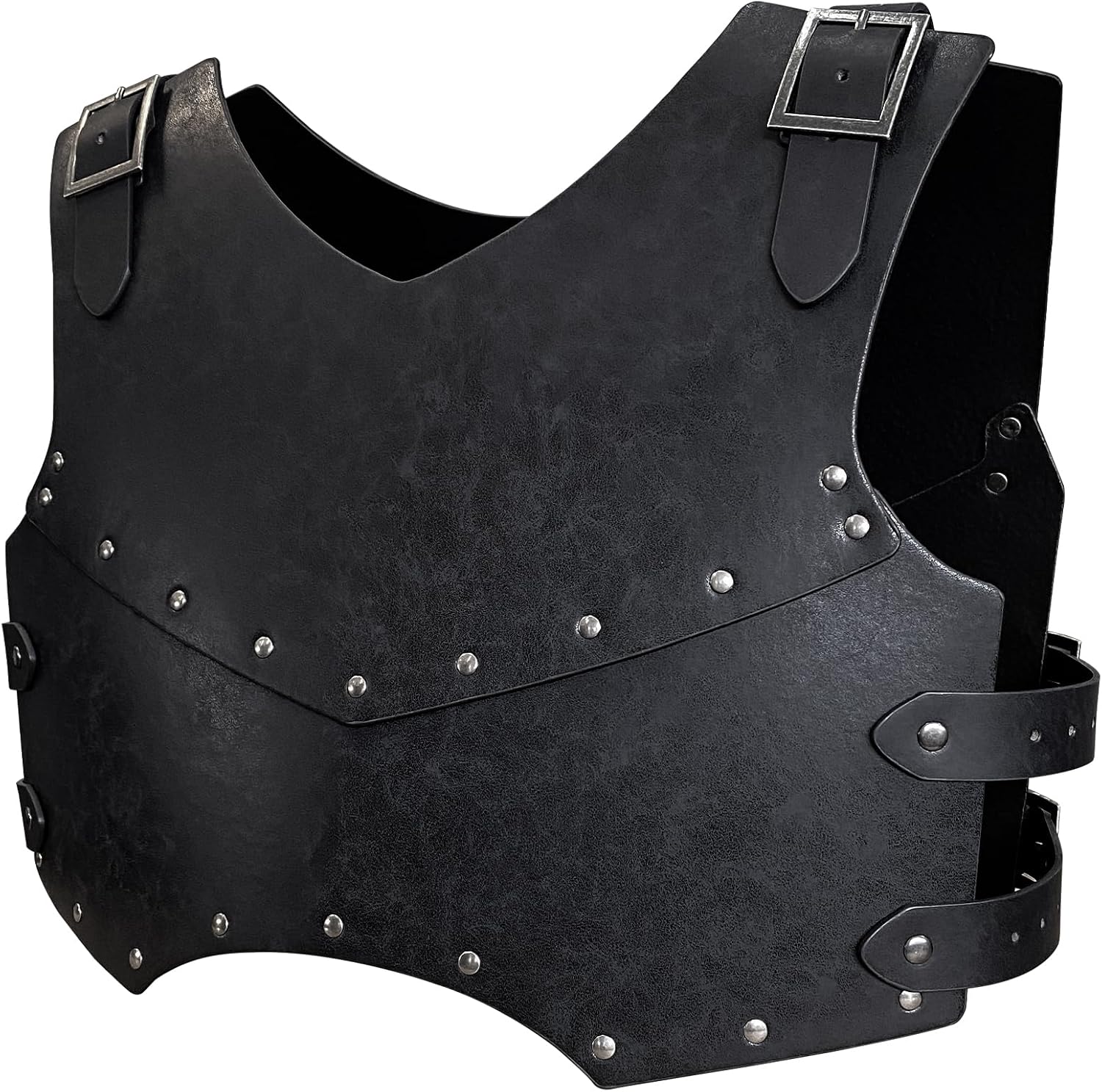 Medieval Faux Leather Chest Armor for LARP and Cosplay Events