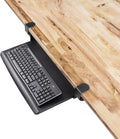 EHO Prime Desk Clamp Keyboard Tray - Under Desk Sliding Retractable