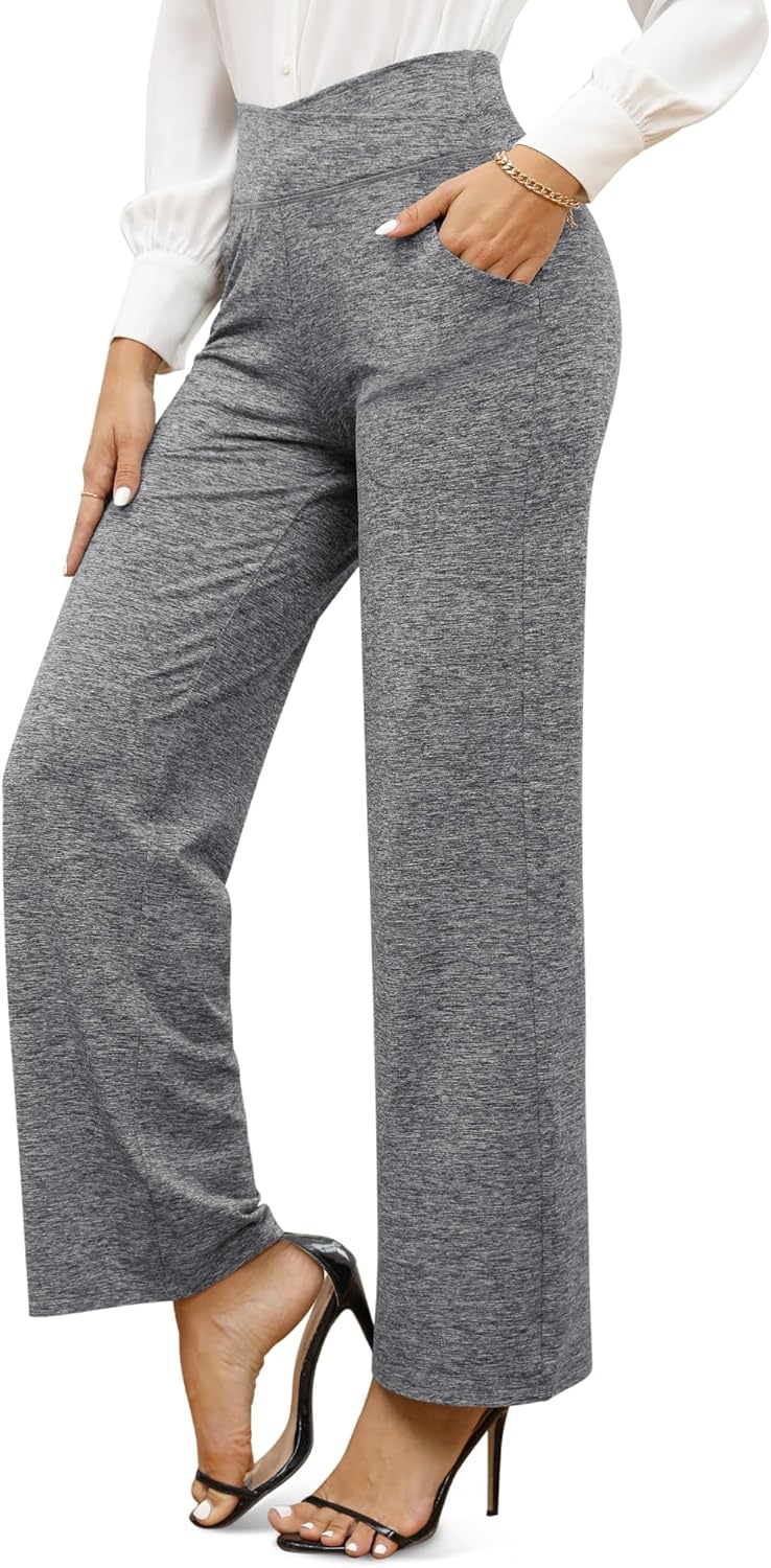 G4Free Wide Leg Pants for Women - Comfortable Yoga Lounge Wear