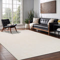 Easy Jute Rug 5x7 Natural Indoor Outdoor Rug - Washable, Kid & Pet