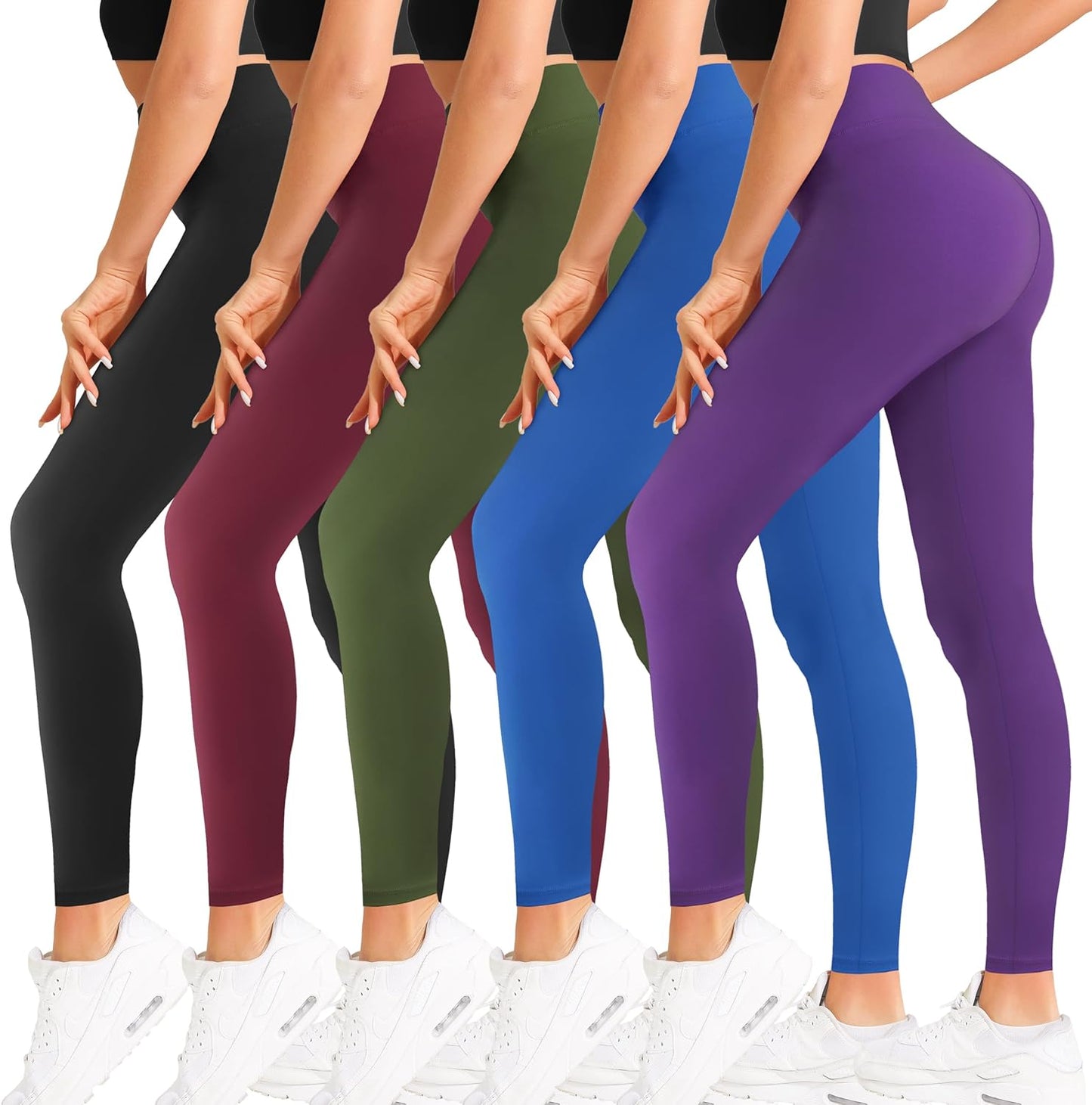 Natural Feelings High Waisted Leggings for Women - Ultra Soft