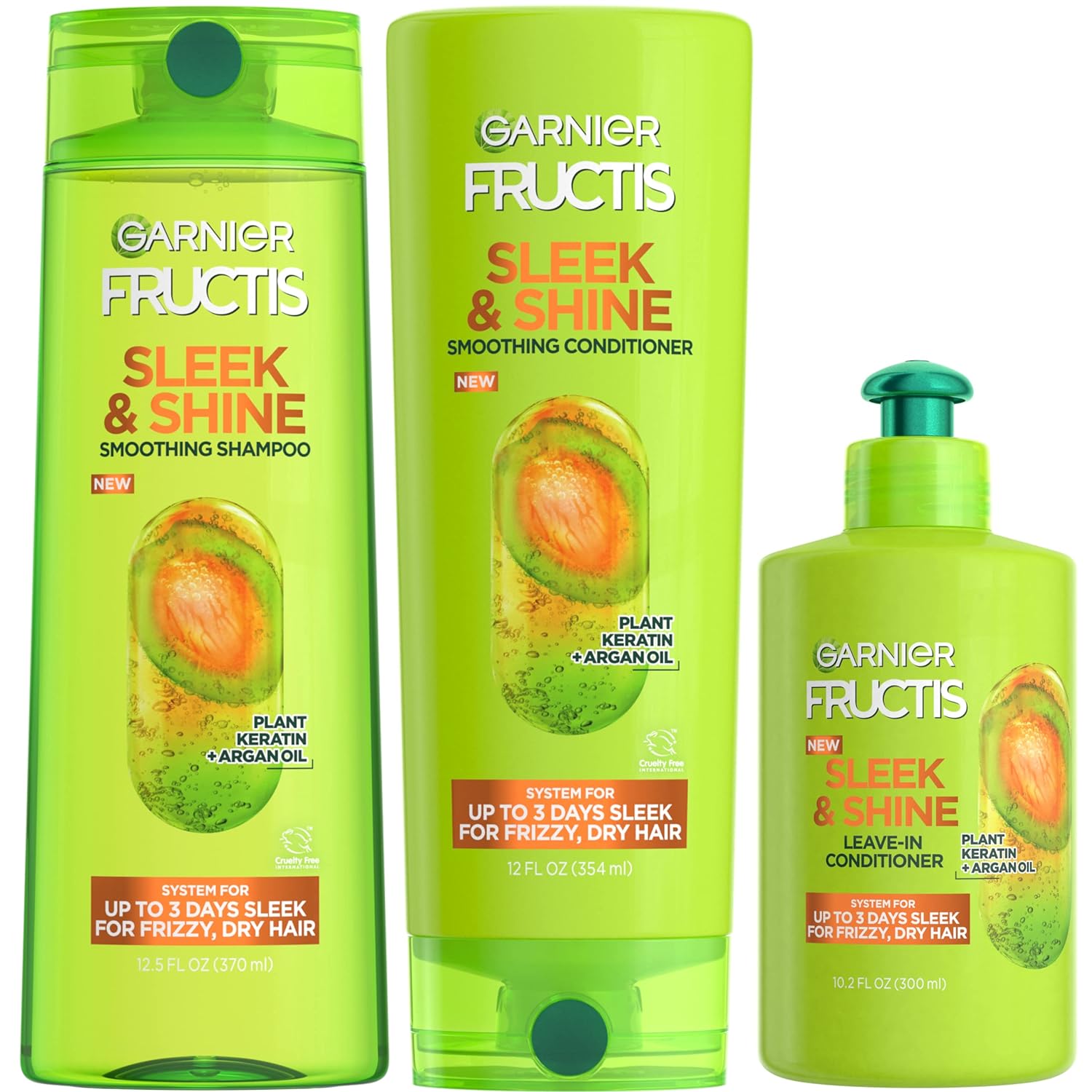 Sleek & Shine Trio for Frizzy Hair