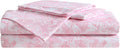 Betsey Johnson King Bed Sheets Set, Soft & Lightweight Floral Design