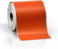 4 in x 6 in Direct Thermal Perforated Shipping Labels - Orange 48
