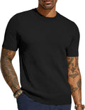 PJ PAUL JONES Men's Honeycomb Waffle Crewneck Tee - Comfortable