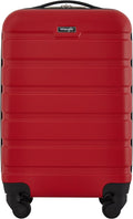 Wrangler Hardside Spinner Carry-On Luggage, Salsa Red 22-In
