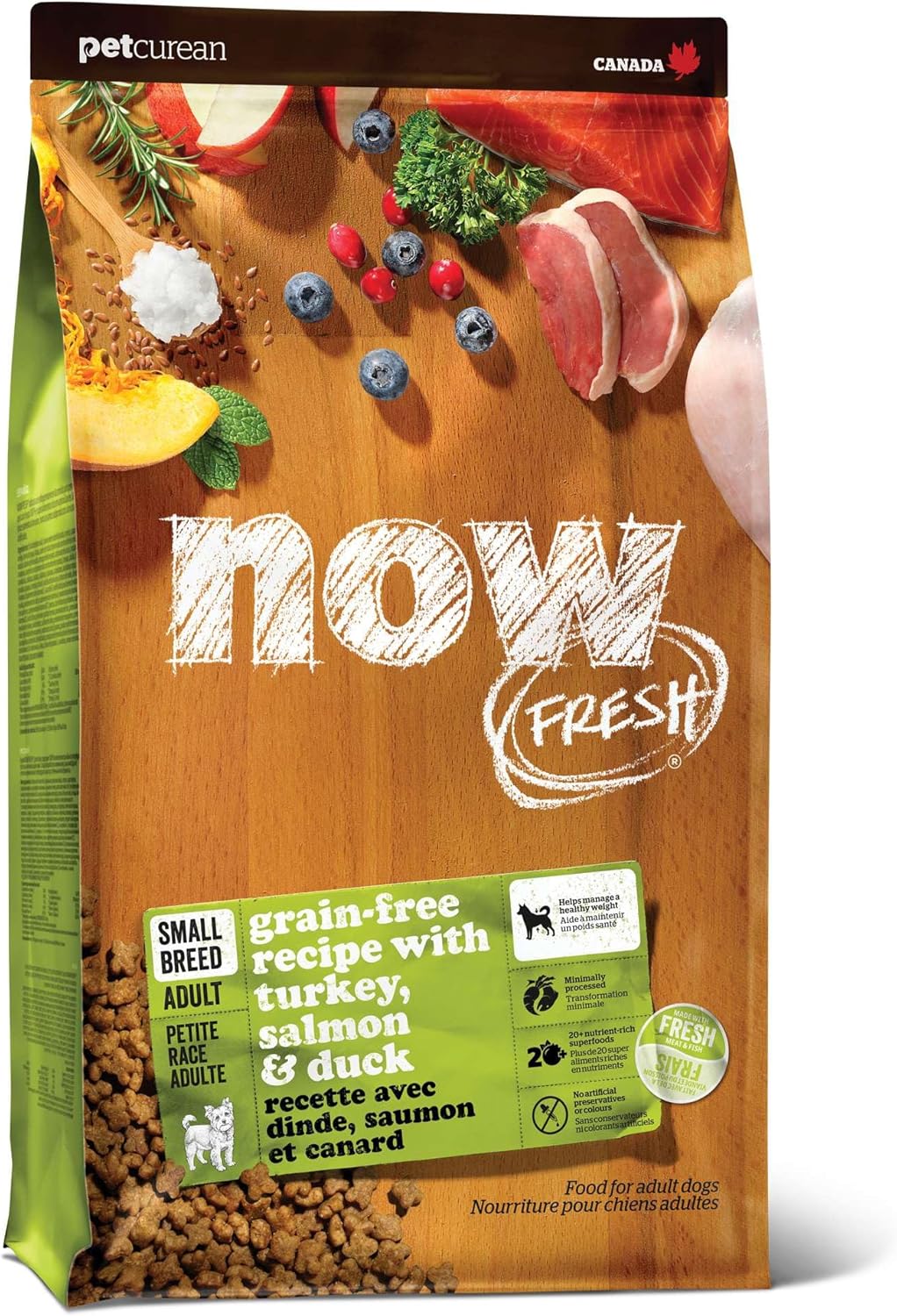 Now Fresh Grain-Free Small Breed Dry Dog Food with Turkey & Salmon