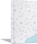 Pack and Play Mattress 38x26 in - Breathable Portable Crib Mattress